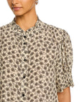 Dakota Floral Shirt Cream Floral