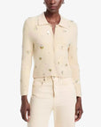 Luci Embellished Cardigan Stone Sweater - Cardigans Simkhai