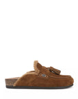 Astrid 2 Cozy Mule Warm Nutmeg Flats - Mule Sam Edelman