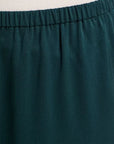 Roni Satin Pant Dark Spruce Pants - Trousers Simkhai