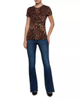 Ressi Fitted Crew Javan Leopard