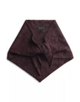 Jada Brushed Cashmere Bandana Scarf Dark Brown Scarves rag & bone