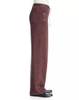 Miramar Terry Drawstring Wide Leg Pant Chocolate Pants - Sweatpants rag & bone