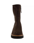 Wanda Boot Mocca Soft Suede Boots - Booties Paul Green