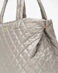 Medium Metro City Tote Sable Pearl Metallic Tote & Satchel MZ Wallace