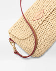Crochet Convertible Crossbody Camel Crochet Crossbody MZ Wallace