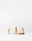 Astor Convertible Crossbody Sandshell with Brown Crossbody MZ Wallace