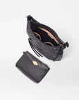 Crosby Sienna Black Stud Hobo & Shoulder MZ Wallace