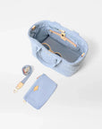 Medium Metro City Tote True Light Denim Tote & Satchel MZ Wallace