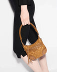 Mini Crosby Sienna Amber Stud Hobo & Shoulder MZ Wallace