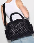 Jimmy Deluxe Black Tote & Satchel MZ Wallace