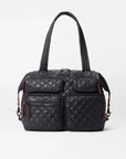 Large Sutton Deluxe Travel Black Tote & Satchel MZ Wallace