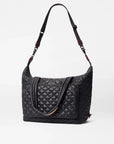 Large Sutton Deluxe Travel Black Tote & Satchel MZ Wallace