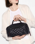 Large Metro Accordion Cosmetic Black Cosmetic MZ Wallace