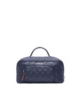 Large Metro Accordion Organzier Navy/Red Cosmetic MZ Wallace