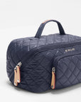 Large Metro Accordion Organzier Navy/Red Cosmetic MZ Wallace