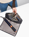 Hair Tool Travel Case Black Cosmetic MZ Wallace