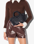 Mini City Tote Black Tote & Satchel MZ Wallace