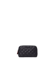 Small Double Zip Cosmetic Black Cosmetic MZ Wallace