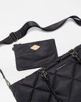 Medium Madison E-W Tote Black Hobo & Shoulder MZ Wallace