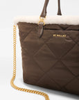 Medium Madison East West Tote Shearling/Walnut Tote & Satchel MZ Wallace