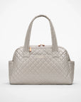 Jimmy Deluxe Sable Pearl Metallic Tote & Satchel MZ Wallace