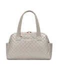 Jimmy Deluxe Sable Pearl Metallic Tote & Satchel MZ Wallace