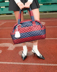 Jimmy Deluxe Rugby Stripe Tote & Satchel MZ Wallace