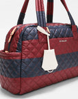 Jimmy Deluxe Rugby Stripe Tote & Satchel MZ Wallace