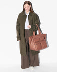 Large Metro Travel Tote Terracotta Tote & Satchel MZ Wallace