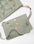 Large Metro Travel Tote Agave Green Tote & Satchel MZ Wallace