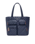 Large Metro Travel Tote Navy Tote & Satchel MZ Wallace