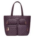Large Metro Travel Tote Raisin Tote & Satchel MZ Wallace