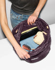 Medium Metro Tote Deluxe Raisin Tote & Satchel MZ Wallace