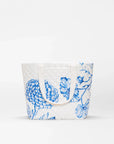 Medium Metro Tote Deluxe Porcelain Blue/Floral Tote & Satchel MZ Wallace