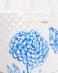 Medium Metro Tote Deluxe Porcelain Blue/Floral Tote & Satchel MZ Wallace