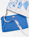 Medium Metro Tote Deluxe Porcelain Blue/Floral Tote & Satchel MZ Wallace