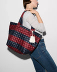 Medium Metro Tote Deluxe Rugby Stripe