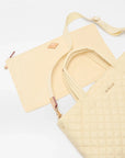 Small Metro Tote Deluxe Chamomile Tote & Satchel MZ Wallace