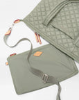 Medium Sutton Deluxe Agave Green Tote & Satchel MZ Wallace