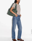 Medium Sutton Deluxe Juniper Tote & Satchel MZ Wallace