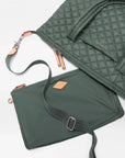 Medium Sutton Deluxe Juniper Tote & Satchel MZ Wallace