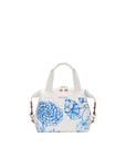 Small Sutton Deluxe Porcelain Blue/Floral Tote & Satchel MZ Wallace