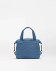 Small Sutton Deluxe True Blue Denim Tote & Satchel MZ Wallace