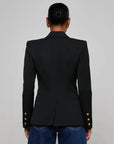 Kyomi Double-Breasted Blazer Black Jackets - Blazers L'Agence