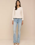 Mariella Collarless Leather Blazer Jackets - Blazers L'Agence