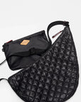 Metro Smile Bag Black Hobo & Shoulder MZ Wallace