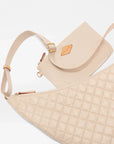 Metro Smile Bag Buff Hobo & Shoulder MZ Wallace