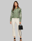 Sigourney Pintuck Pants Cream Pants - Trousers Fifteen Twenty