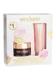 Let's Glow Lip Scrub & Shine Kit Beauty & Hair Sara Happ